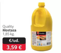 Quality - Mostaza