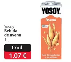 YoSoy - Bebida De Avena