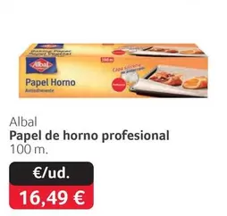 Albal - Papel De Horno Profesional