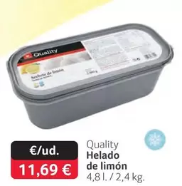 Quality - Helado De Limón