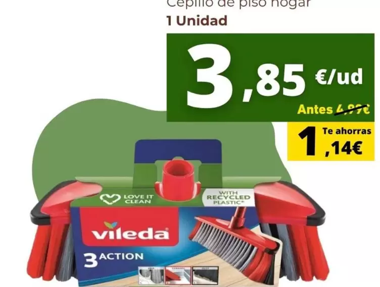 Vileda - Cepillo De Piso Hogar