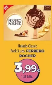 Ferrero Rocher - Helado Classic