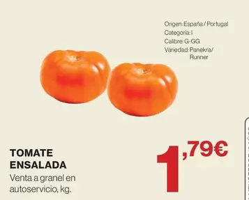 origen - Tomate Ensalada