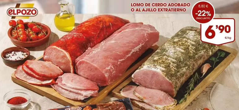 elpozo - Lomo De Cerdo Adobado O Al Ajillo Extratierno
