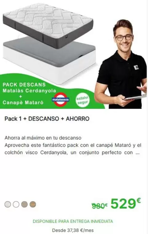 Pack 1 + Descanso + Ahorro