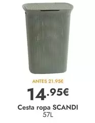 Cesta Ropa Scandi