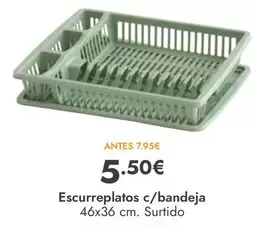 Escurreplatos C/bandeja