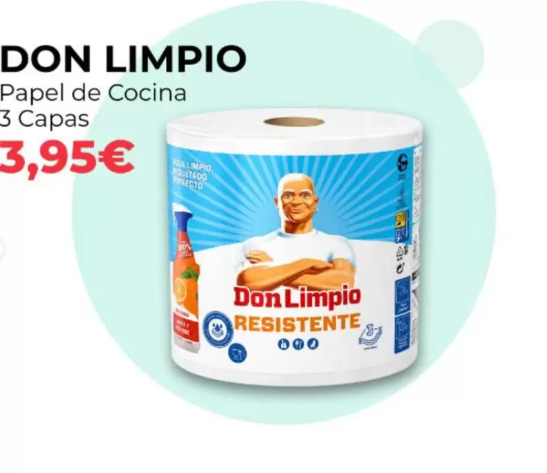 Don Limpio - Papel De Cocina 3 Capas