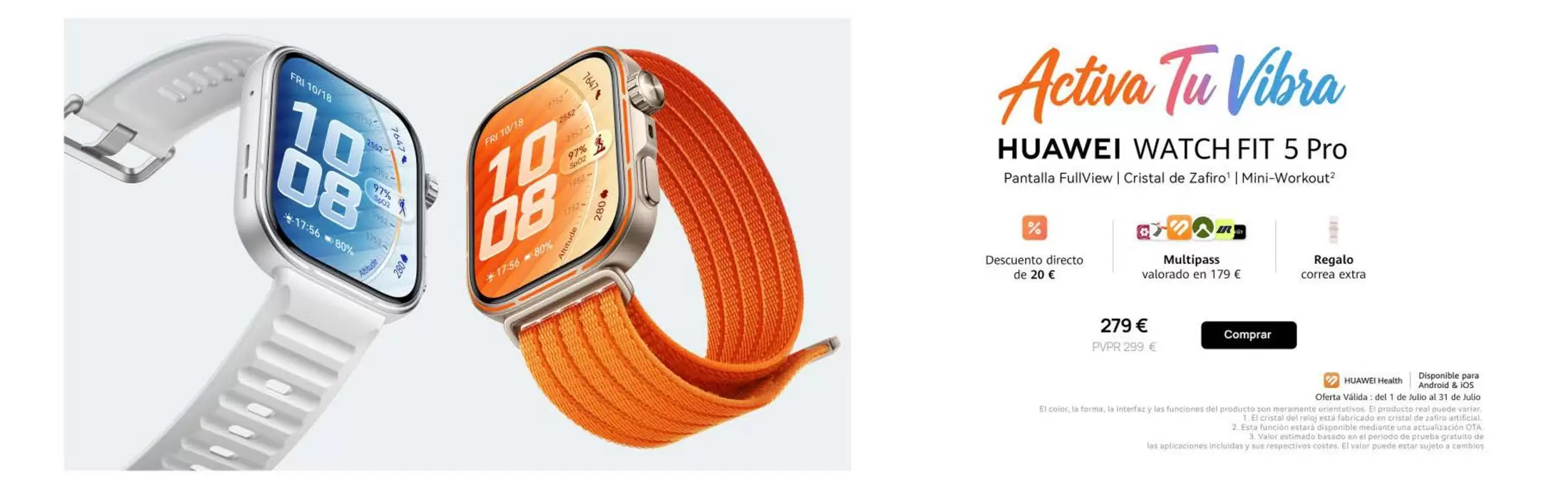 Huawei - Watch Fit 5 Pro