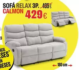 Sofá Relax 3P. Calmon