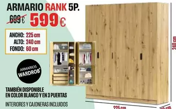 Armario Rank 5P.