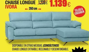 Chaise Longue Ivora