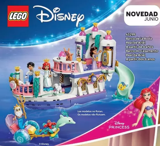 LEGO - Barco De La Boda Real De Ariel