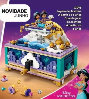 Disney - Joyero De Jasmine À Partir De 6 Anos Guarda-joias Da Jasmine À Partir Dos 6anos