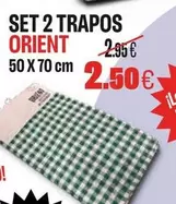 Set 2 Trapos Orient