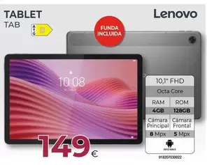 Lenovo - Tablet TAB