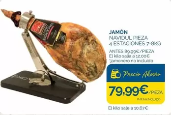 Navidul - Jamon  Pieza 4 Estaciones