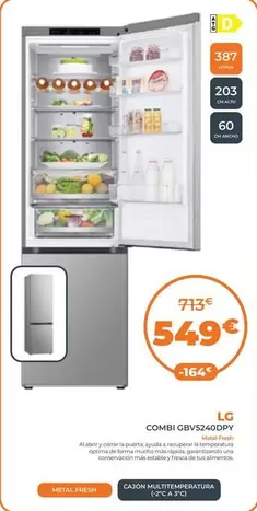 LG - Combi GBV5240DPY