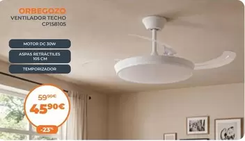 Orbegozo - Ventilador Techo CP158105