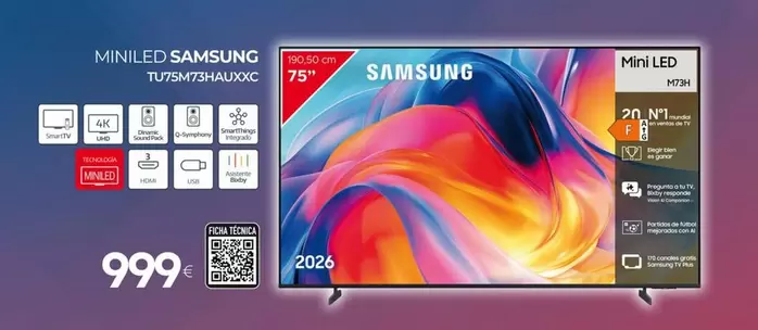 Samsung - Tv 75nax75uaaxxc