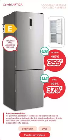 Artica - Combi COOLTECH188EBM/COOLTECH188EIM