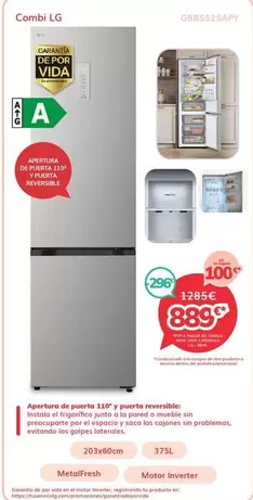 LG - Combi Gbb5s25apy