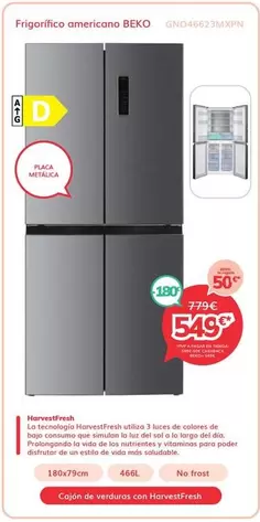 Beko - Frigorífico Americano