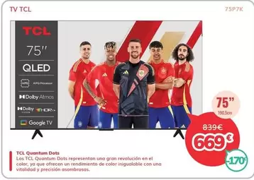 TCL - Tv 75" Qled 75"