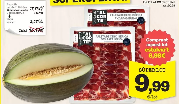 El Corte Inglés - Paleta De Cebo Iberica