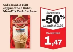 Marcilla - Cafè Soluble Mix Cappuccino O Dubai