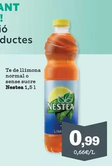 Nestea - Te De Llimona Normal O Sense Sucre