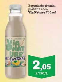 Via Nature - Beguda De Civada, Plàtan I Coco