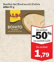 Albo - Bonitol Del Nord En Oli D'oliva