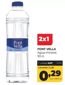 Font Vella - Agua Mineral