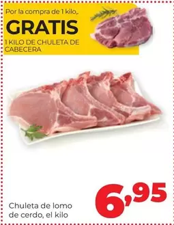 Chuleta De Lomo De Cerdo