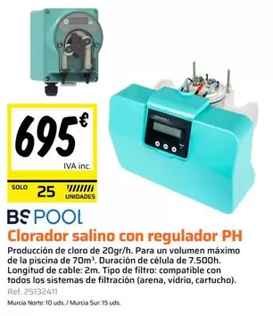 Solo - Clarador Salino Con Regulador Ph