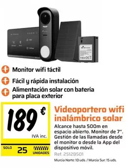 Solar - Monitor Wifi Tàctil
