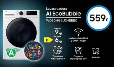 speed - Lavasecadora Wd90hg5u34beec