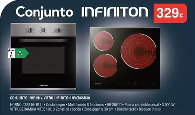 infiniton - Conjunto Horno, Vitro Infinton Incb615g0