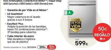 LG - Garantia De Por Vida En El Motor