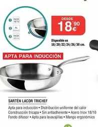Lacor - Sartén Trichef