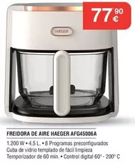 Haeger - Freidora De Aire Afg45006a