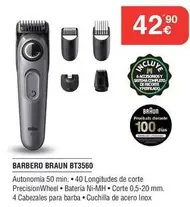 Braun - Barbero BT3560