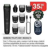 Philips - Barbero 9en 1 MG3945/15