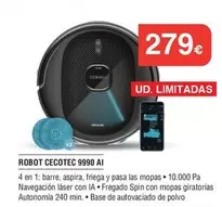 cecotec - Robot Cecotec 9990 Ai