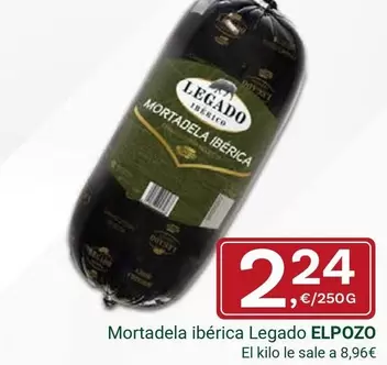 Legado ElPozo - Mortadela Iberica