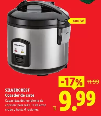 SilverCrest - Cocedor De Arroz