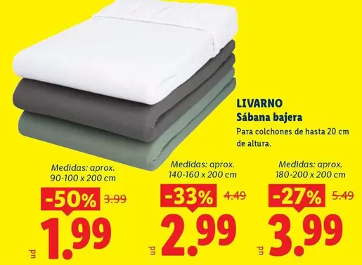 Livarno - Sábana Bajera
