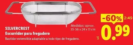 SilverCrest - Escurridor Para Fregadero