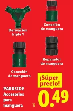 Parkside - Accesorios Para Manguera